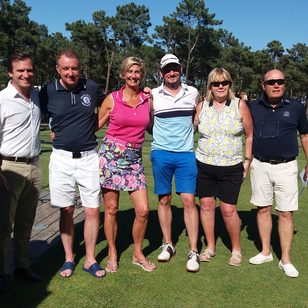 Tee Times Golf Lisbon Tournament 2019 - Photo 15 Winning Team 1st Day